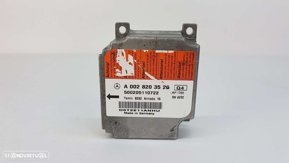 CENTRALINA DE AIRBAG MERCEDES CLASE E (W211) BERLINA E 270 CDI (211.016) - 1