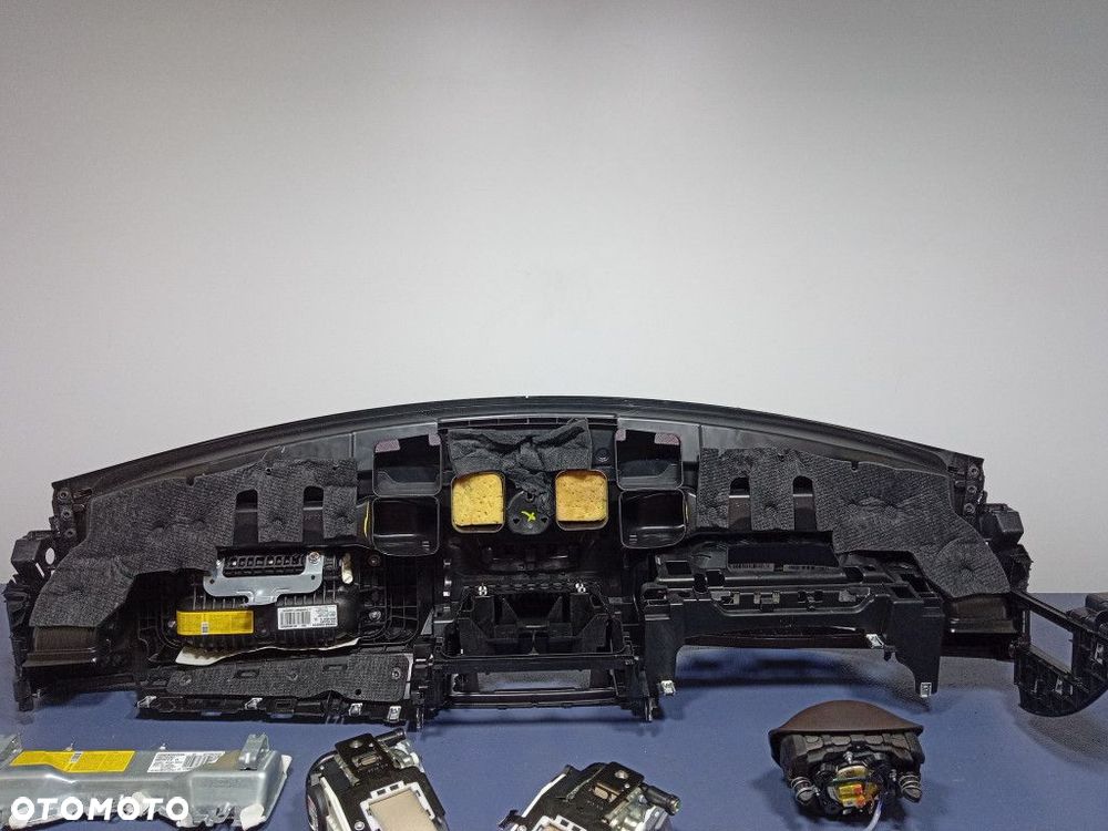 MERCEDES CLS W218 LIFT DESKA KONSOLA PODUSZKI AIRBAG PASY KPL BRĄZ EU - 4