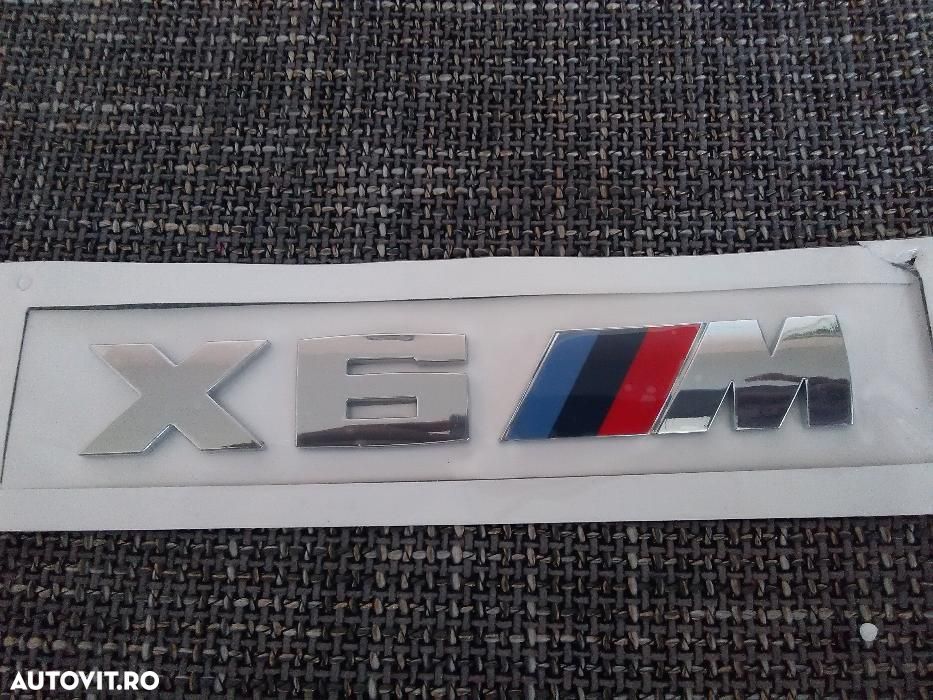 Emblema BMW X6M spate abs - 2