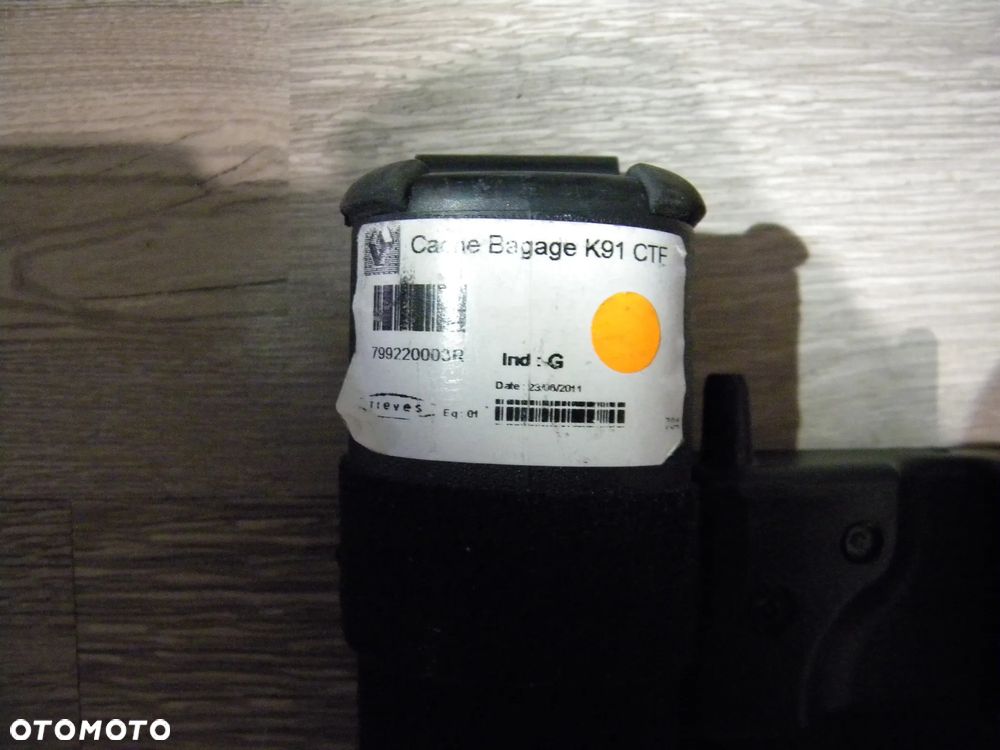 BARDZO ŁADNA ORYGINALNA ROLETA BAGAŻNIKA RENAULT LAGUNA III 3 KOMBI 07-15 799220003R - 8