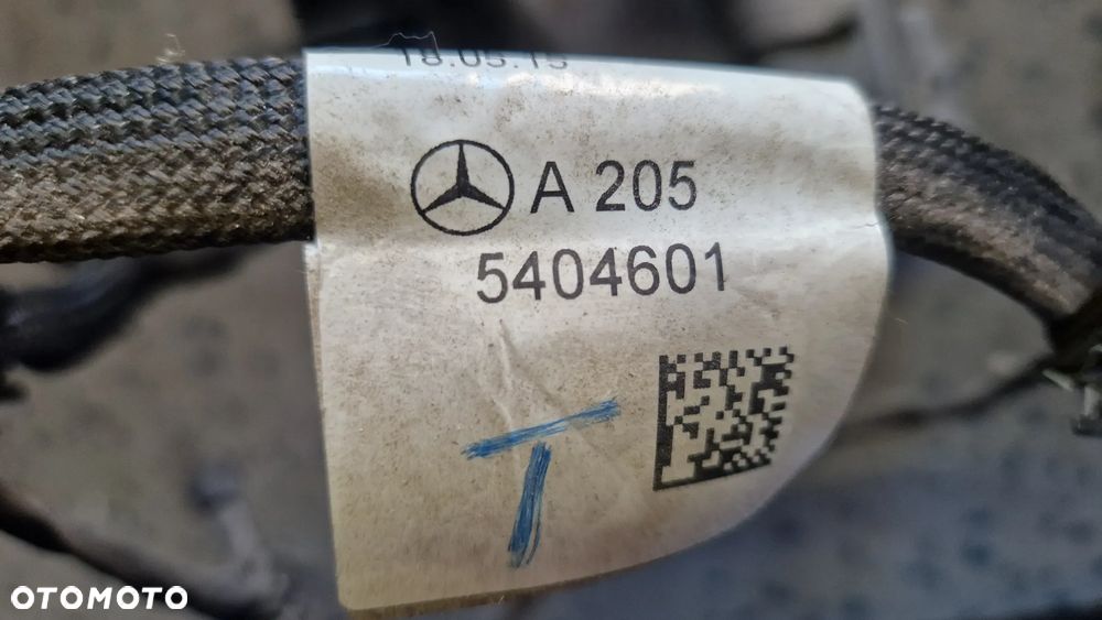 MERCEDES C KLASA W205 WIĄZKA INSTALACJA DRZWI LEWY PRZÓD A2055404601 - 3