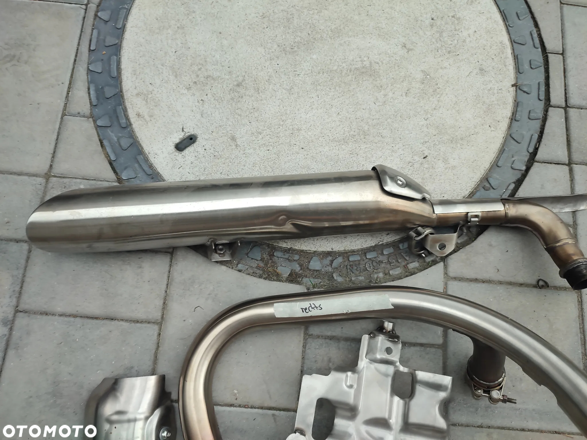 Tłumik, wydech, kolektor, katalizator Triumph Speed Twin 1200 - 9
