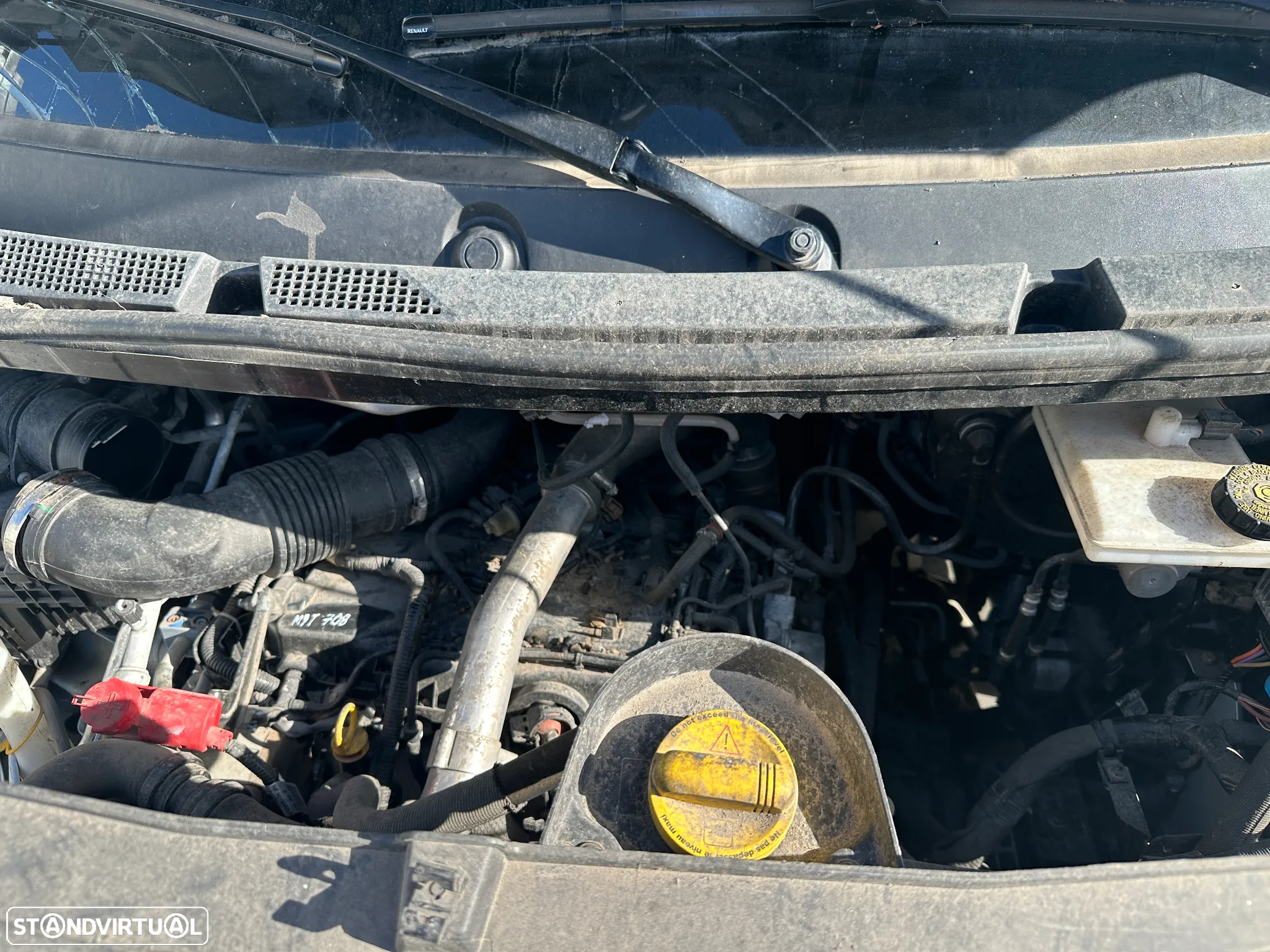 RENAULT MASTER III FASE III 2.3 BLUE DCI 145 CV DE 2021 MOTOR M9T 708 COM GRUA PLANTAFORMA DE CESTO K32 - 7