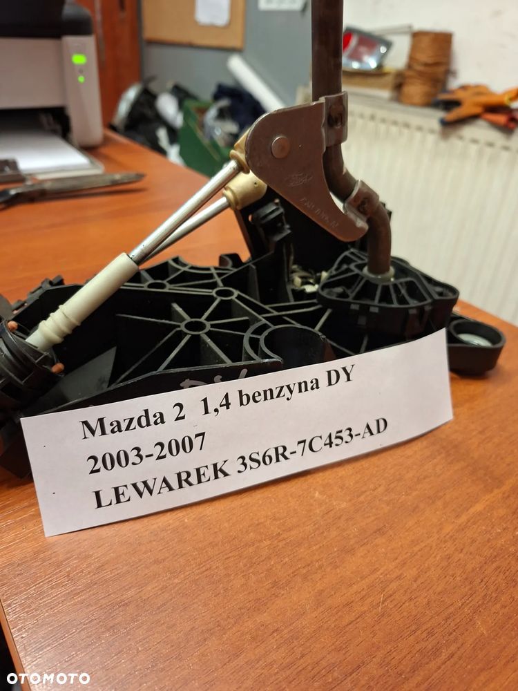Lewarek zmiany biegów Mazda 2 DY 2003-2007