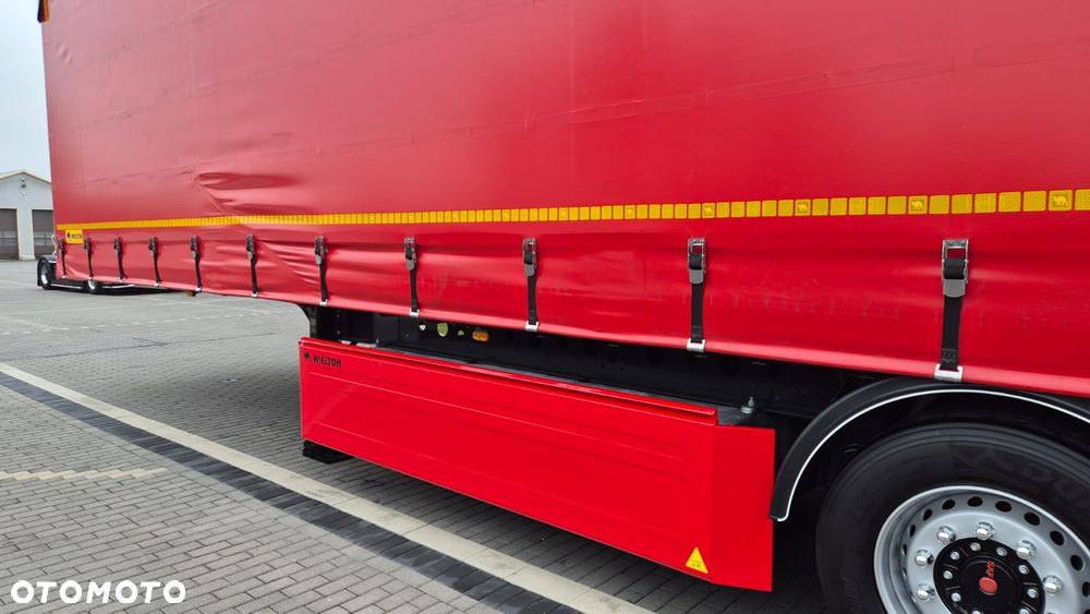 Wielton NACZEPA///FIRANKA///WIELTON///2023///WYSOKOŚĆ 2.82///DACH PODNOSZONY///CERTYFIKAT XL///OŚ PODNOSZONA///KOSZ PALETOWY///STAN BARDZO DOBRY - 10