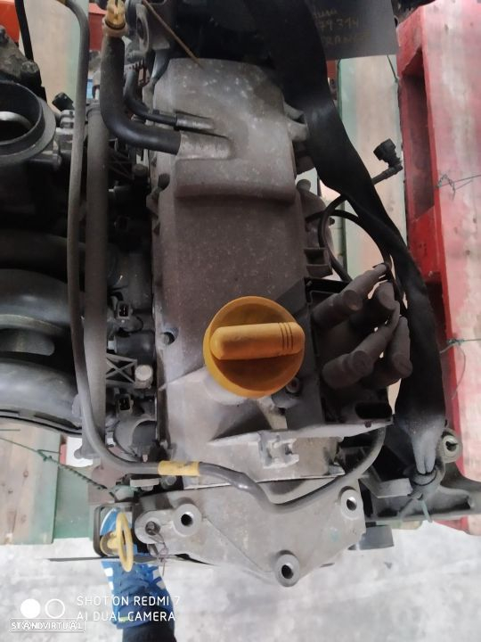 Motor Renault gasolina 1.6i K7M710 k7m 710 - 3