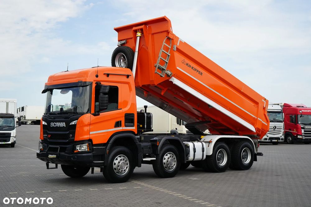 Scania / P 420 / XT / EURO 6 / WYWROTKA / 8 X 4 / ŁAD. 18 500 KG - 2