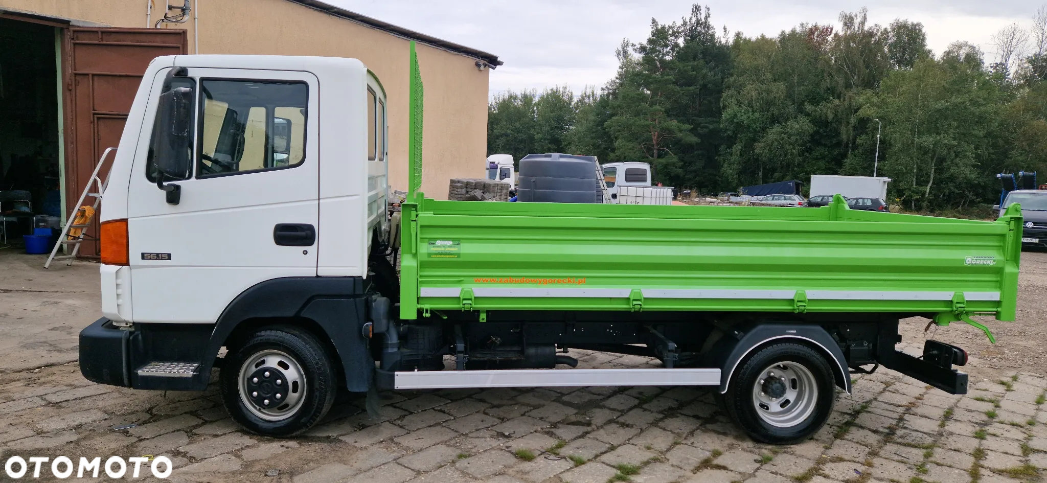 Nissan Atleon 56.15 35.15 kiper wywrotka - 2