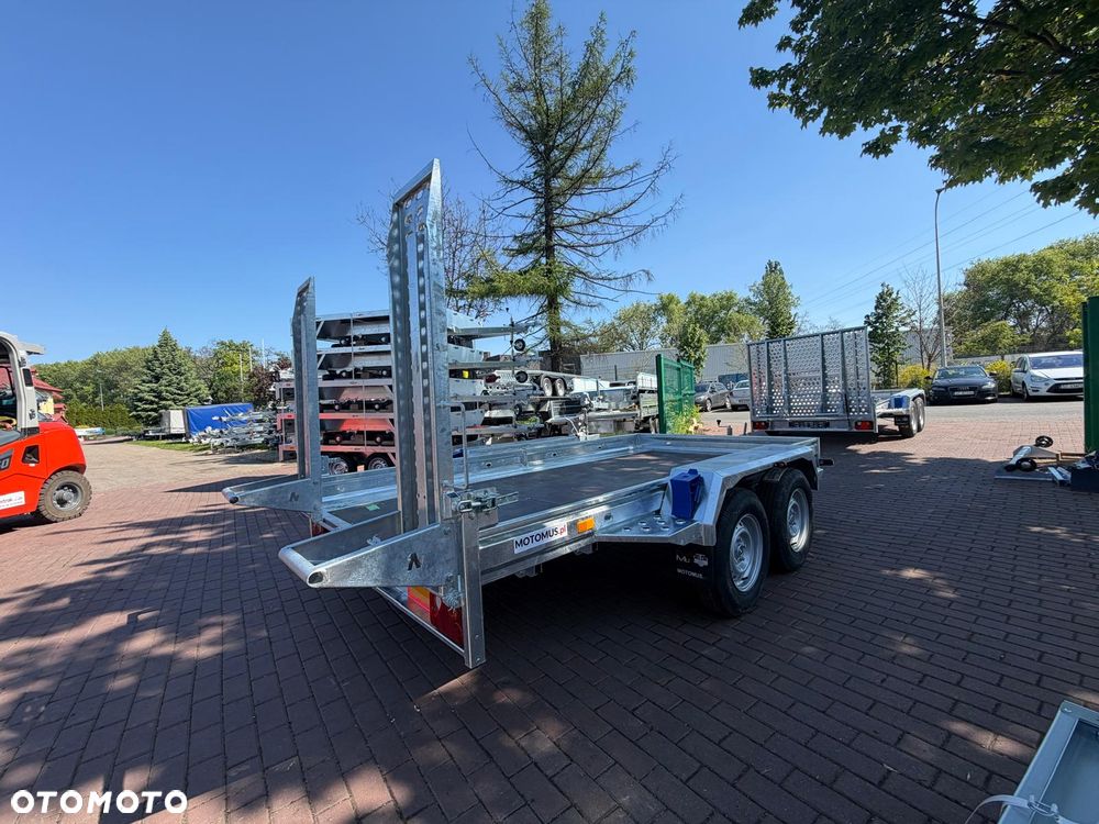 Niewiadów Przyczepa do przewozu sprzętu budowlanego Niewiadów K3535 Najazdy 355x185 cm 2 osie DMC 3500kg pod minikoparke walec dostawa pod dom - 9