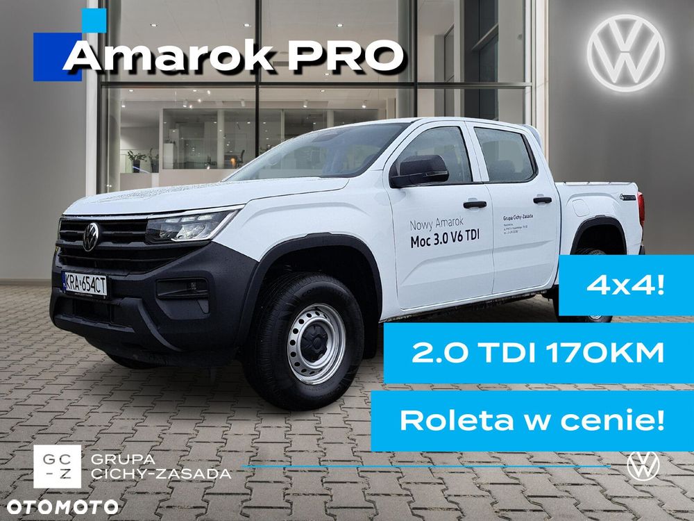 Volkswagen Amarok PRO 2,0TDI 170KM, 6-bieg. manualna 4MOTION rozstaw osi 3270 mm - 1