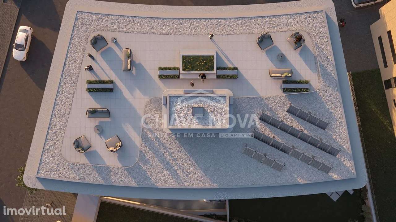 T3 com Rooftop e Vistas Desafogadas | Sul/Poente na Madalena - Grande imagem: 3/34