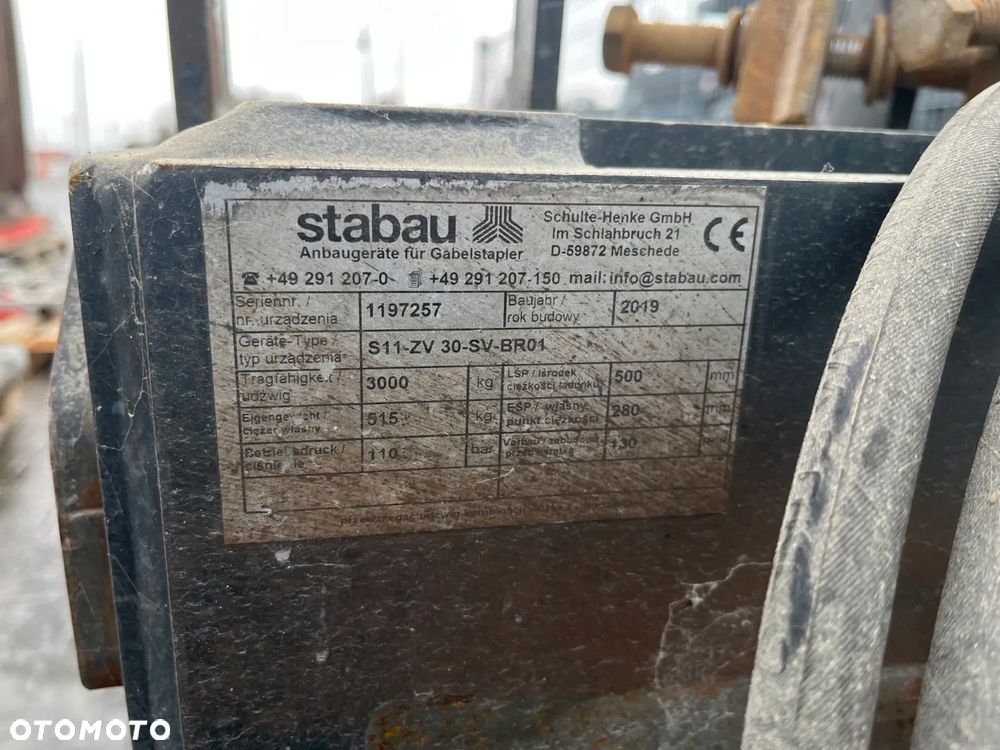 Pozycjoner wideł Stabau S11-ZV 30-SV-BR01 ID OS1860 - 5