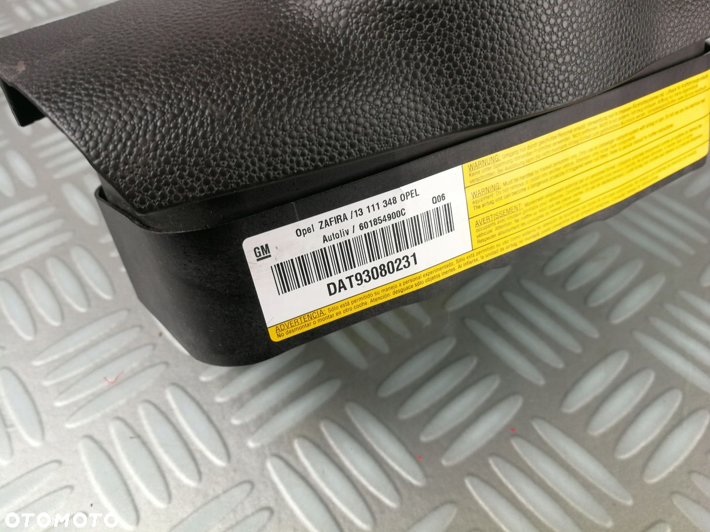 13111348 airbag poduszka powietrzna kierowcy OPEL ZAFIRA B II 2 05-10 EURO - 6