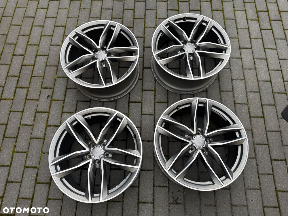 Felgi 20” Audi A8 D4 – Oryginalne Audi oraz AEZ z oponami zimowymi - 2