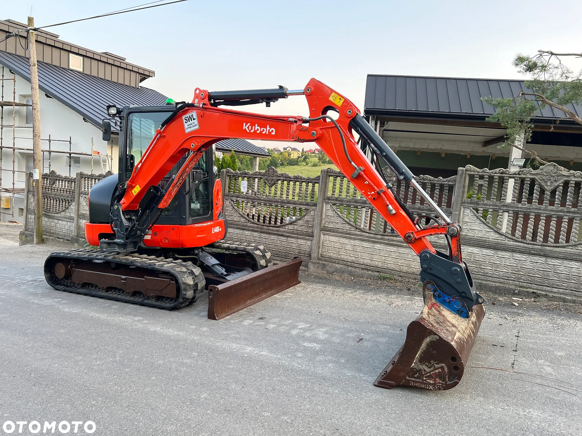 Kubota U48-4 * Koparka Gąsienicowa Kubota U48 * 5 Ton * Zerowy Obrys * Stan IDEALNY * - 9