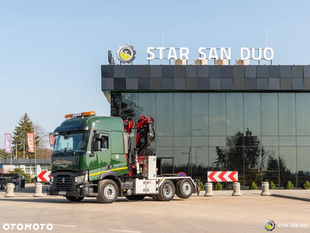 Renault T440 6x2 Fassi F485RA.2.26XE-Dynamic HDS Żuraw Fly Jib Siodło - 13