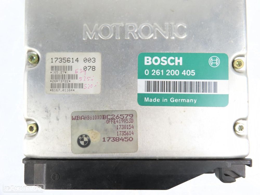 Centralina do motor DME Usado / Original BMW 3 (E36)/BMW 3 Coupe (E36)/BMW 5 Tou... - 5