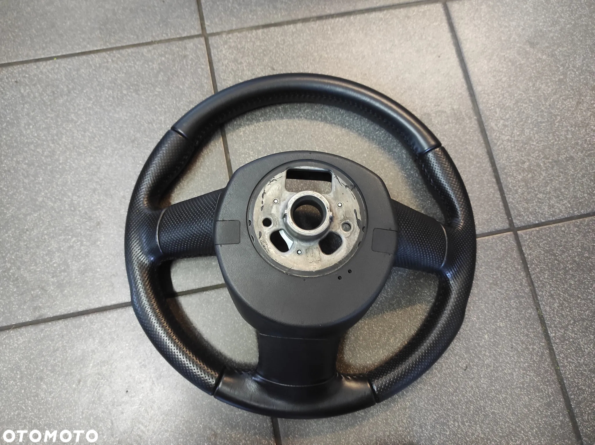 KIEROWNICA 3 RAMIENNA SKÓRZANA SKÓRA S LINE PIKOWANA ..Q.. AUDI A3 8P A4 B6 B7 A5 8T A6 C6 Q5 8R Q7 4L WYSYŁKA !!!!! - 7
