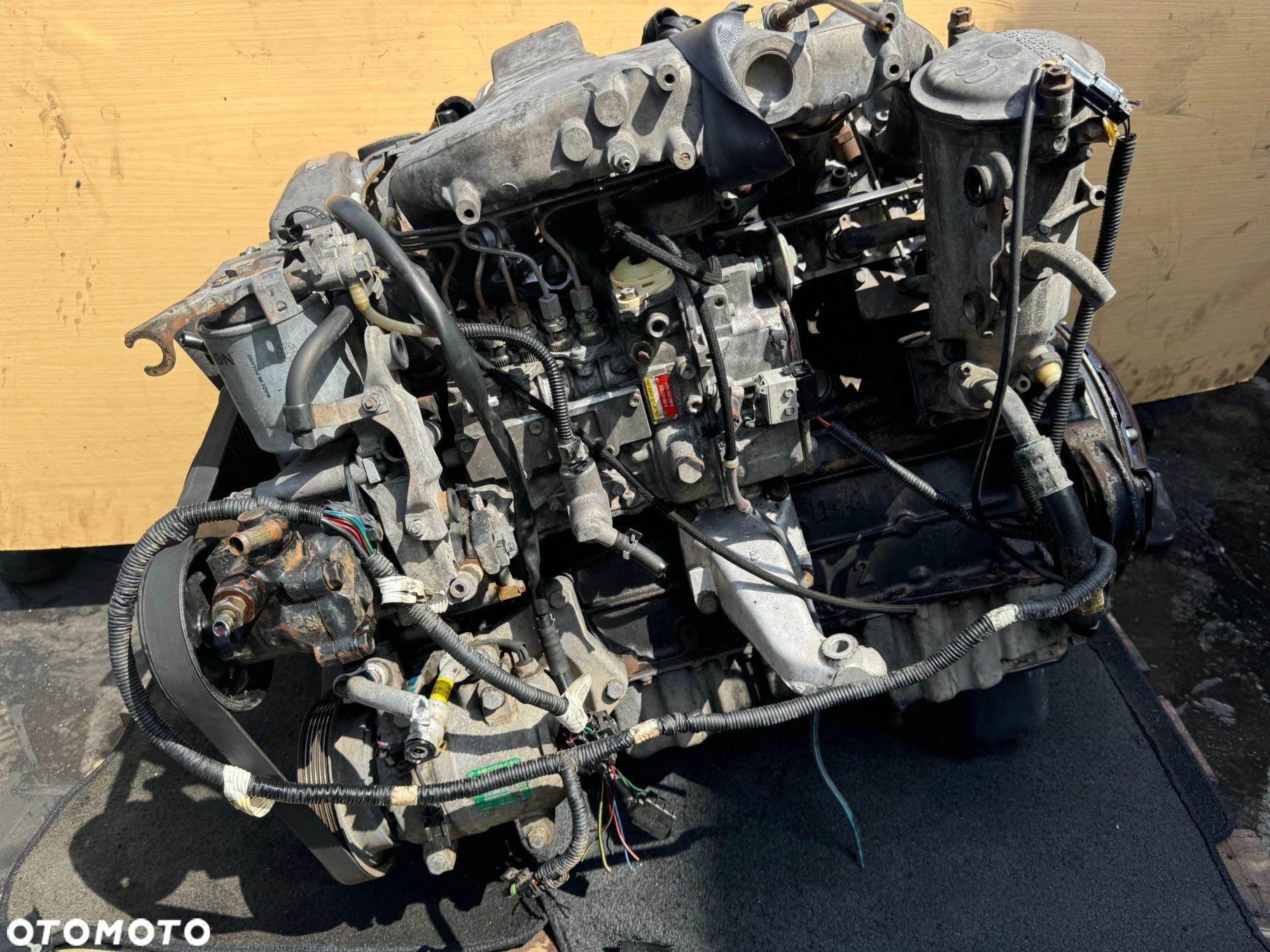 SILNIK KOMPLETNY Ssang Yong MUSSO 2.9 TD KORANDO DAEWOO OM662LA SPRAWDZONY - 2