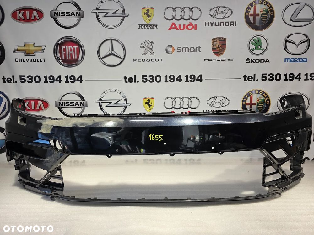 VW TIGUAN 5NA II R-LINE ZDERZAK PRZEDNI PRZÓD NA SPRYSKI + 4xPDC , NR 5NA807221B , NR AUKCJI NZ1655 - 1