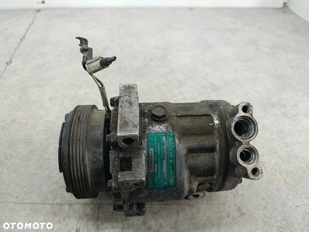 POMPA, SPRĘŻARKA KLIMATYZACJI RENAULT CLIO II 7700106069 SD7V16  SANDEN 1.2 - 1