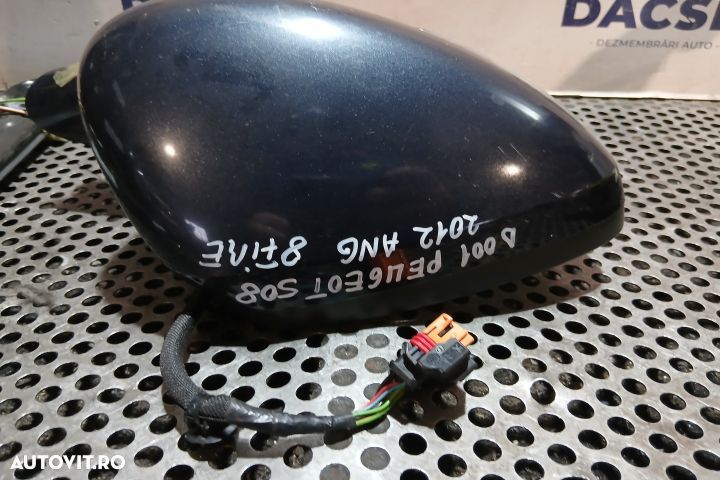Oglinda stanga electrica E20210077 8 FIRE E20210077 8 FIRE Peugeot 50 - 2