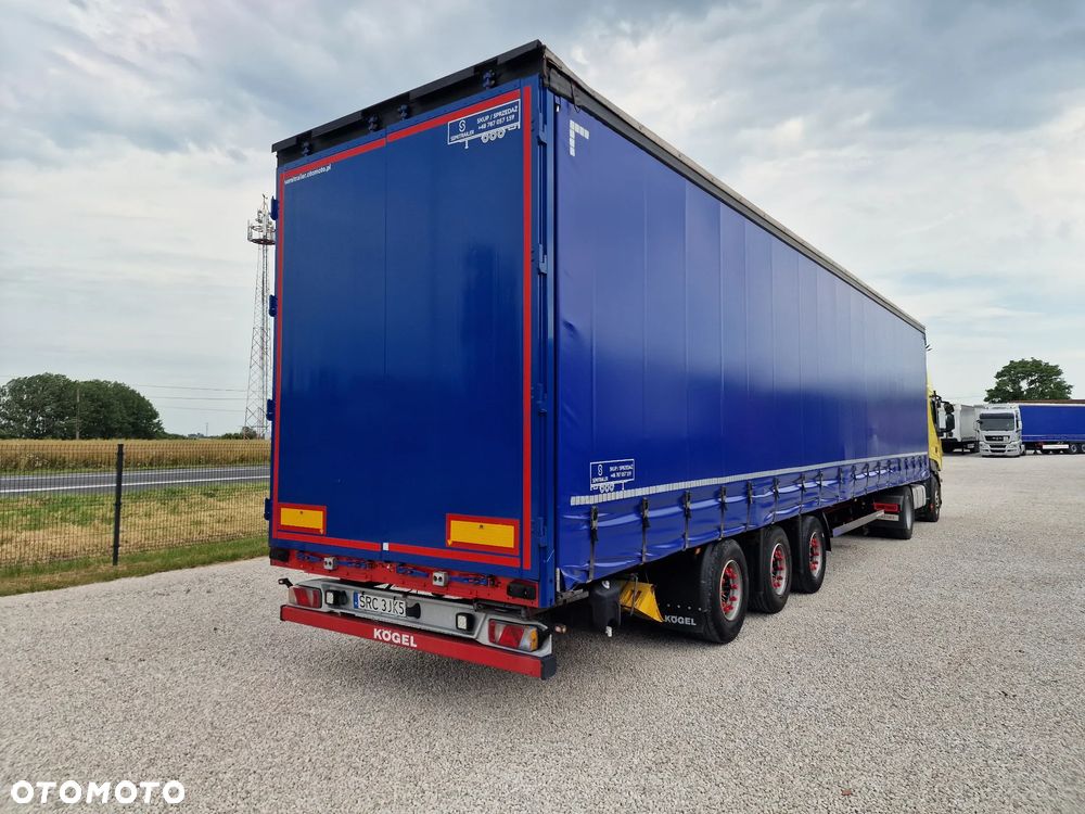 Kögel MEGA - SAF - OŚ PODNOSZONA - NOWE PLANDEKI - 6