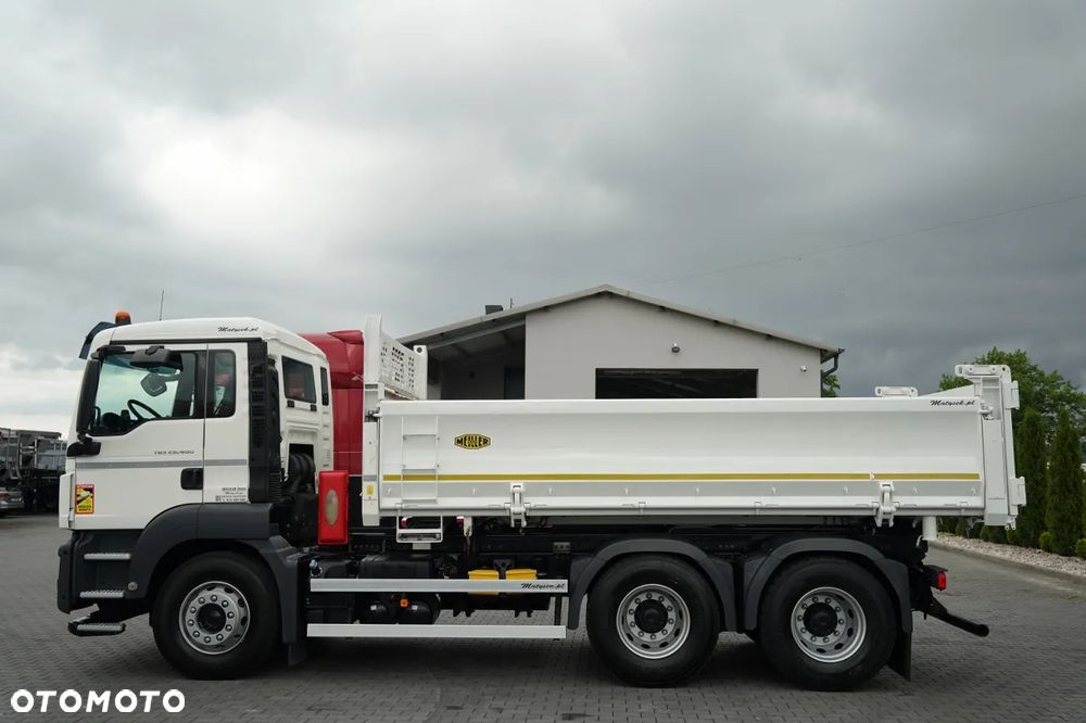 MAN TGS 26.400 / 6X4 / 2 STRONNA WYWROTKA / HYDROBURTA / AUTOMAT / EURO 6 - 12