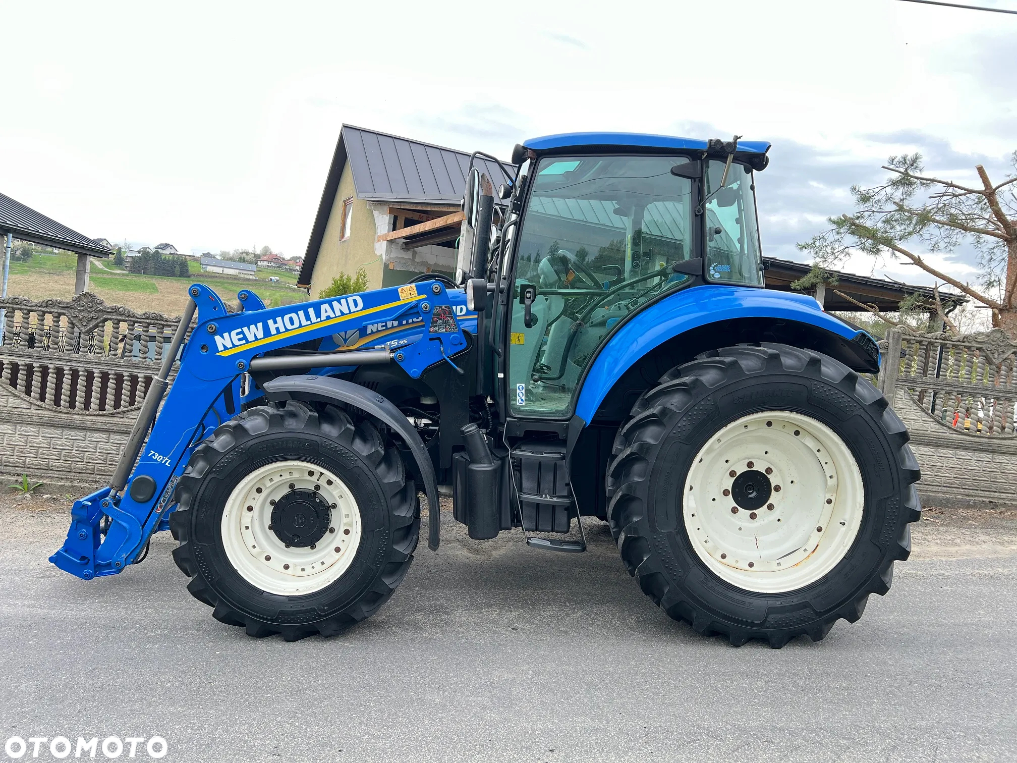 New Holland T5.95 | Ciągnik Rolniczy | TUR 730 TL | Hydraulika | Stan PERFEKCYJNY | - 3