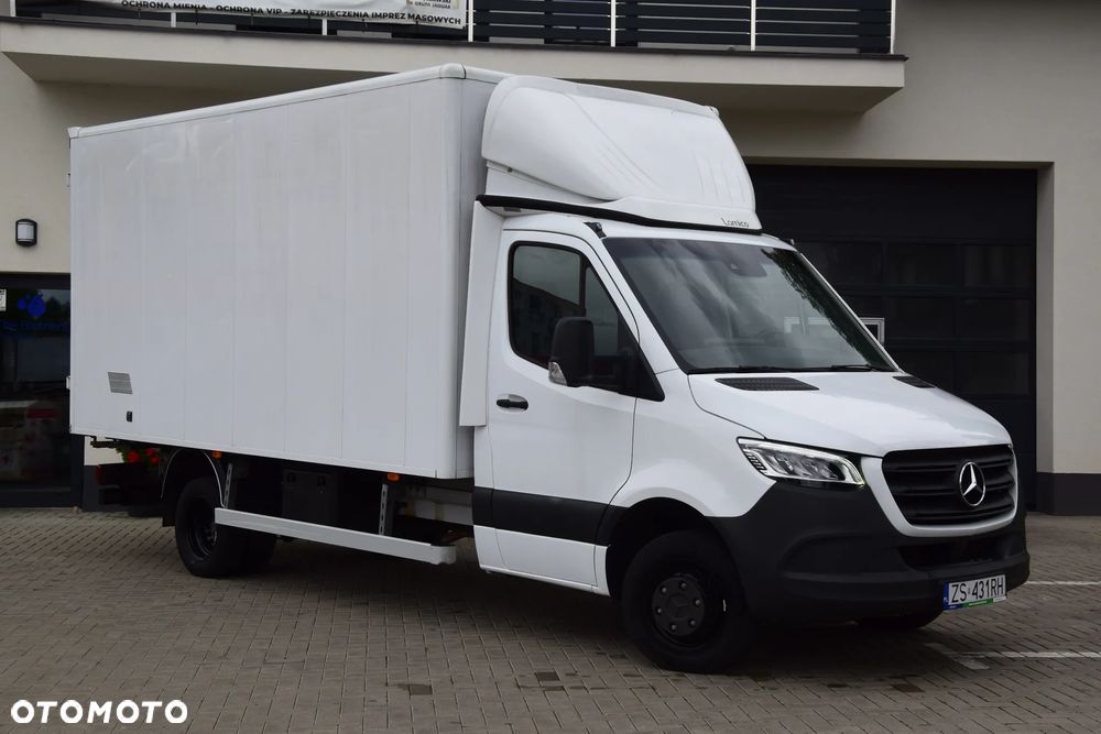 Mercedes-Benz Sprinter 519 CDI  Kontener Na bliźniaku , Automatyczna skrzynia 190 KM, Salon PL   Na gwarancji - 34