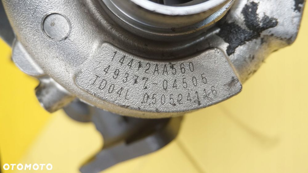 FORESTER IMPREZA 2.5 B 08r 230KM EJ255 turbina turbosprezarka 49377-04505 - 6