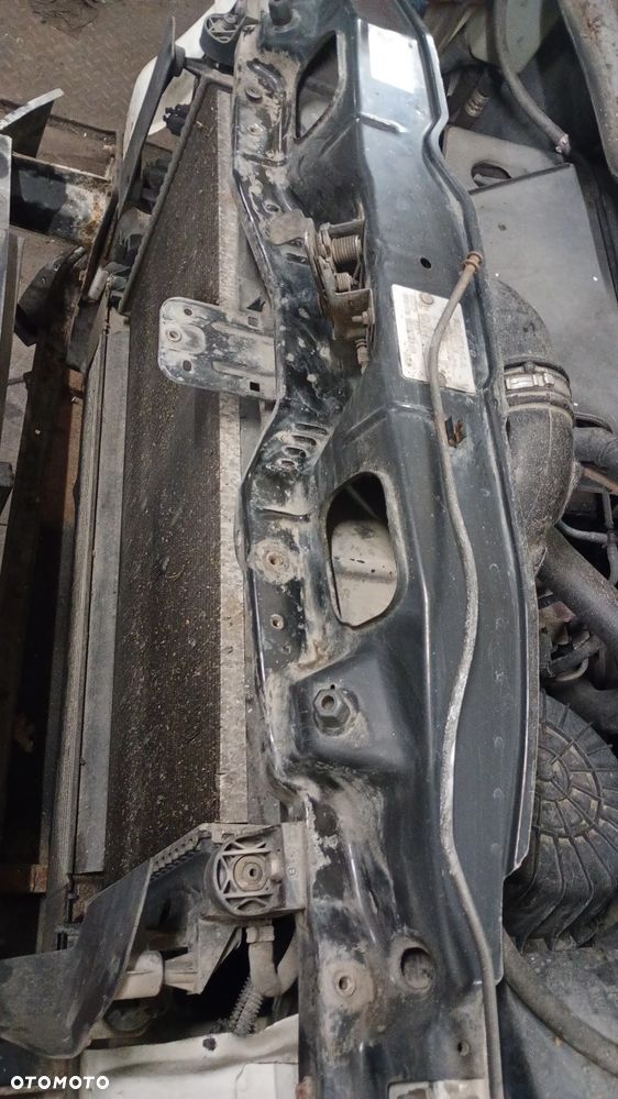 F.V Fiat Ducato III komplet chłodnic Maska biała PEUGEOT BOXER Pas przedni Wzmocnienie czołowe CITROEN JUMPER kompletny przód błotnik przedni biały lewy prawy - 10