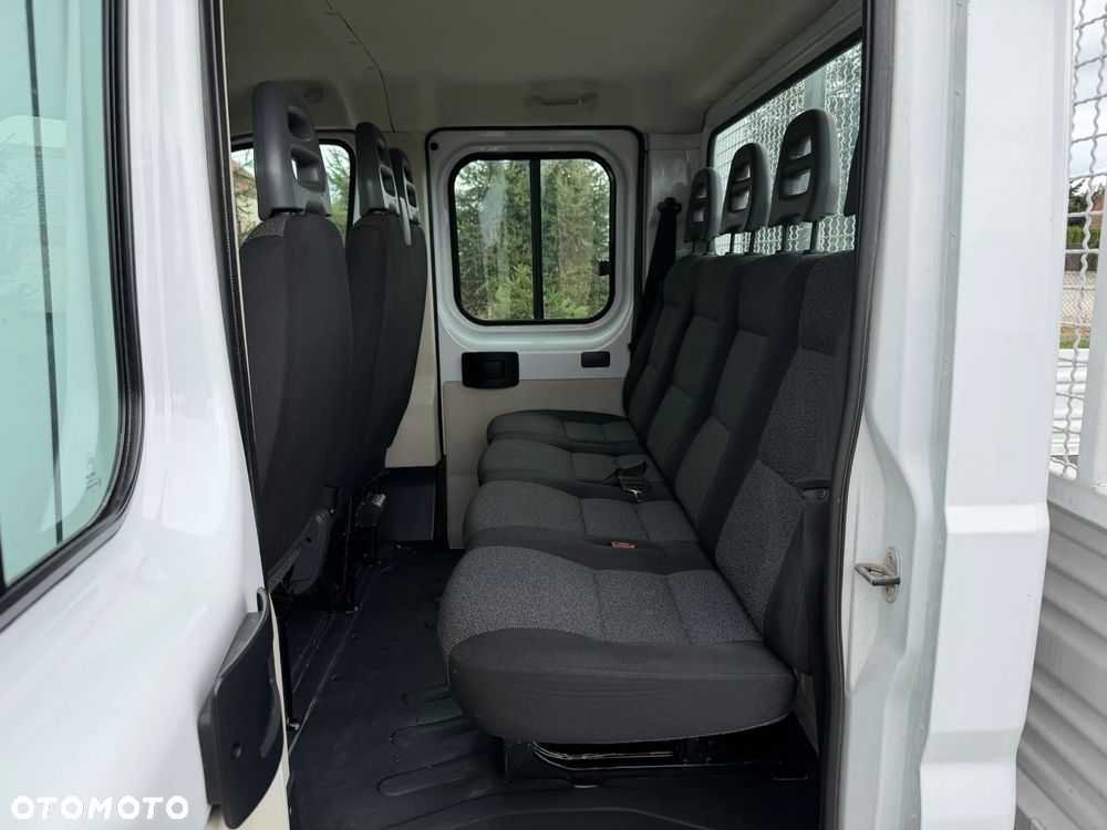 Fiat Ducato * 2.3 / 130KM * DOKA / Brygadówka * Skrzyniowy * 7 Osób * - 35