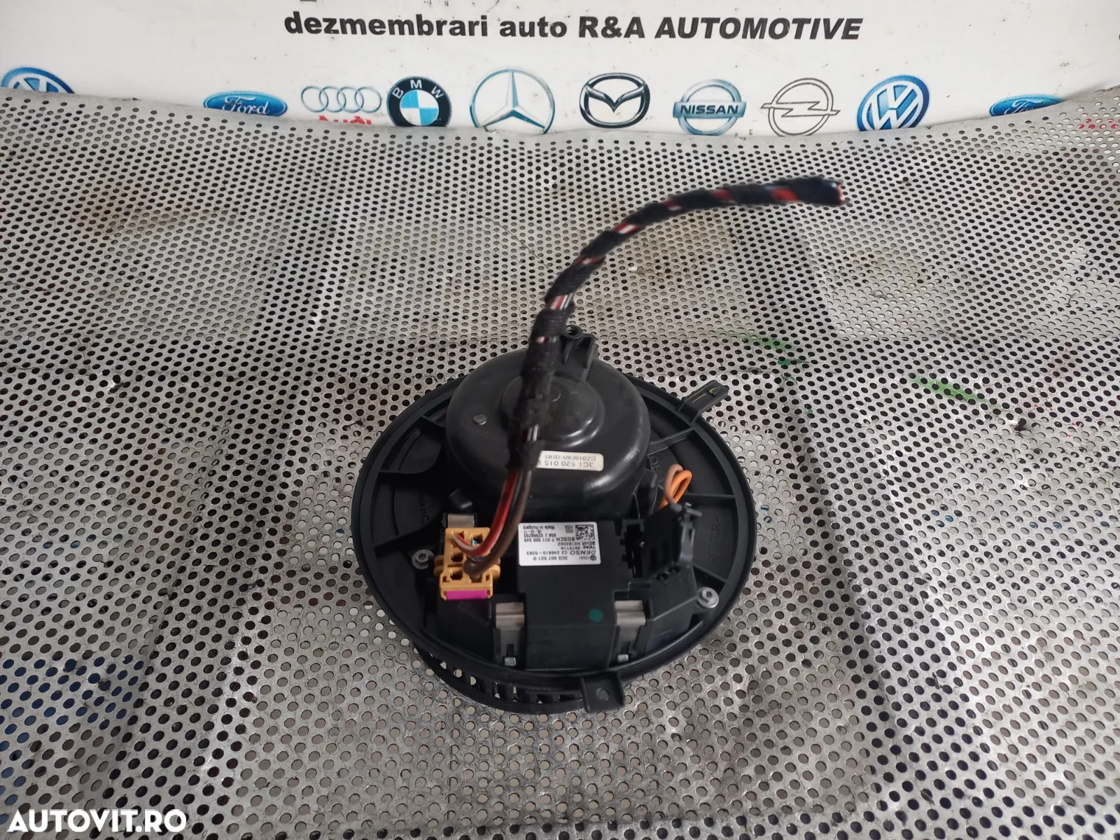 Motoras Aeroterma Bord Rezistenta Trepte Climatronic Vw Golf 5 Touran Jetta Volan Stanga - 7