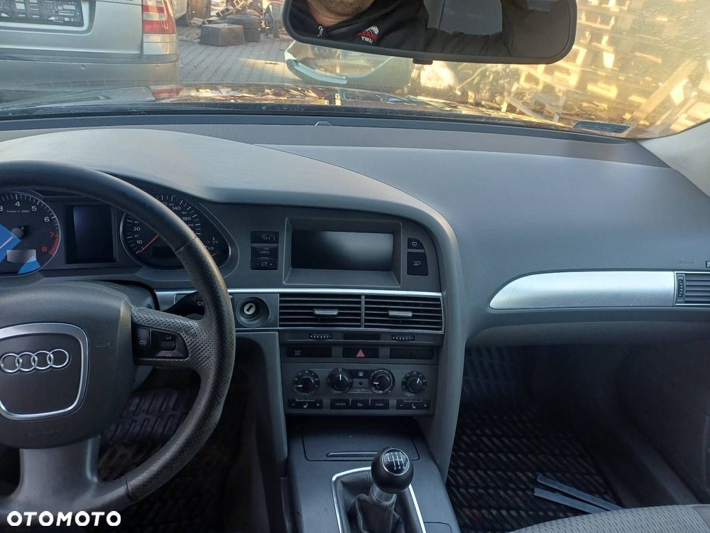 ZESTAW AIRBAG POSTRZAŁOWY KOKPIT DESKA PODUSZKI PASY MODUŁ AUDI A6 C6 - 1