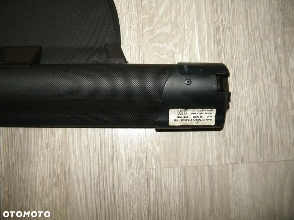 BARDZO ŁADNA ROLETA BAGAŻNIKA AUDI A6 C6 4F AVANT KOMBI 04-11 CZARNA FV ŁADNA 4F9863553 A 94H - 9