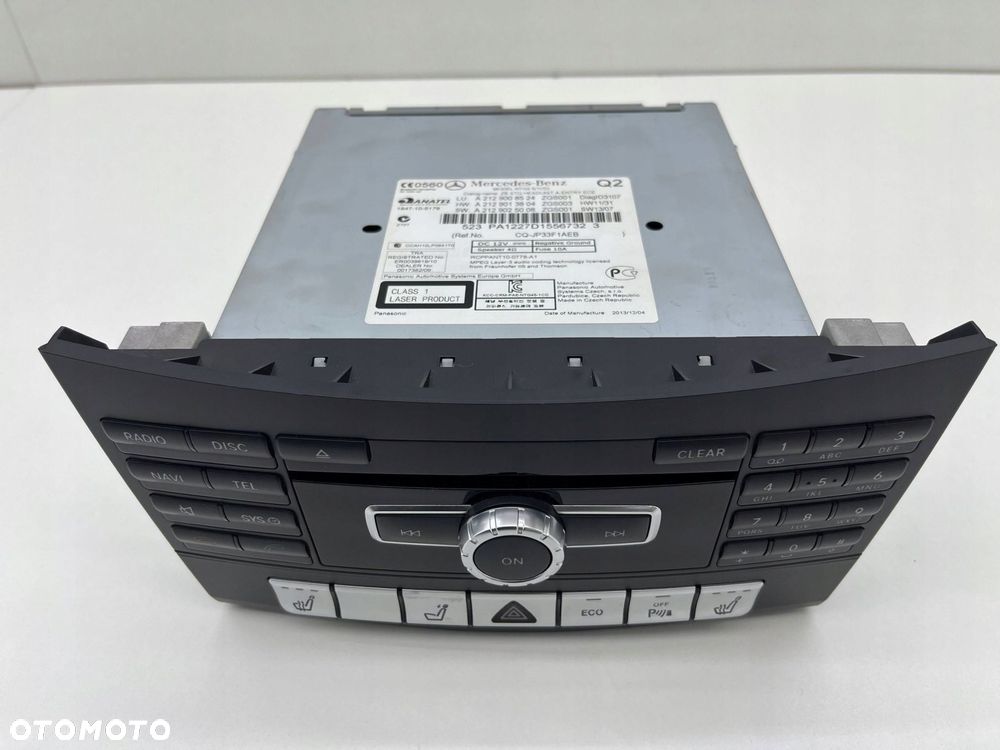 MERCEDES W212 LCI RADIO NAWIGACJA CZYTNIK EUROPA A2129008524 - 4