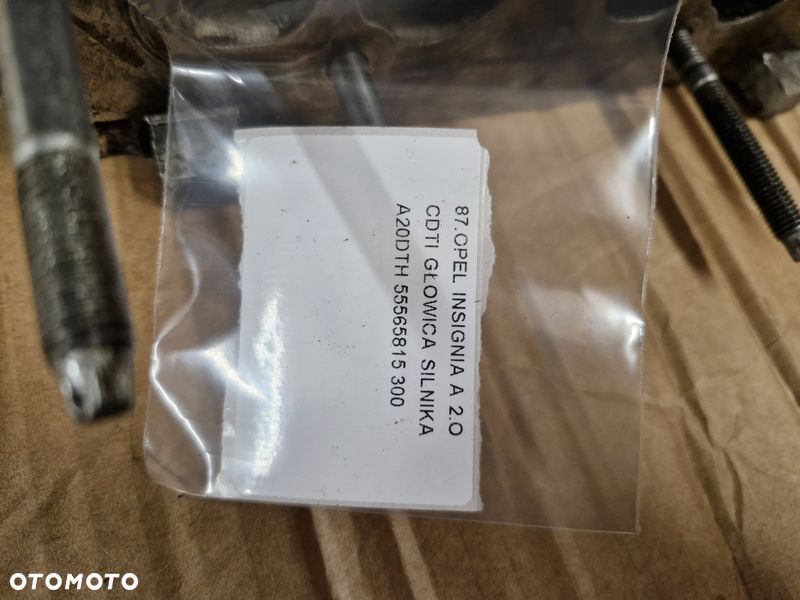 OPEL INSIGNIA A 2.0 CDTI GŁOWICA SILNIKA A20DTH 55565815 - 9