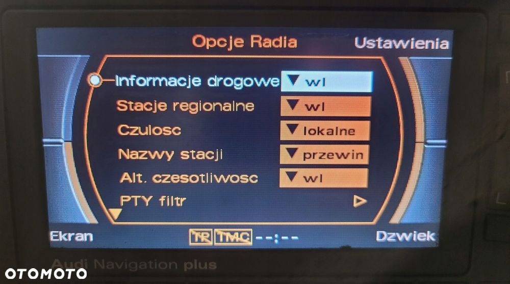 AUDI A4 B6 B7 RNS-E RADIO NAWIGACJA NAVI KOD MENU PL 8E0035192Q - 3