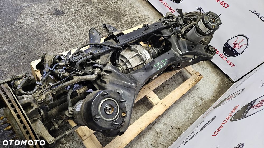 Jaguar XJ 351 LIFT 2015-2019 5.0 SC 508PS 510 KM Kompletne zawieszenie tylne Ława tył Sanki Dyfer Zwrotnica Most 2.56   Amortyzator tył Miech tylny prawy lewy  USA - 17