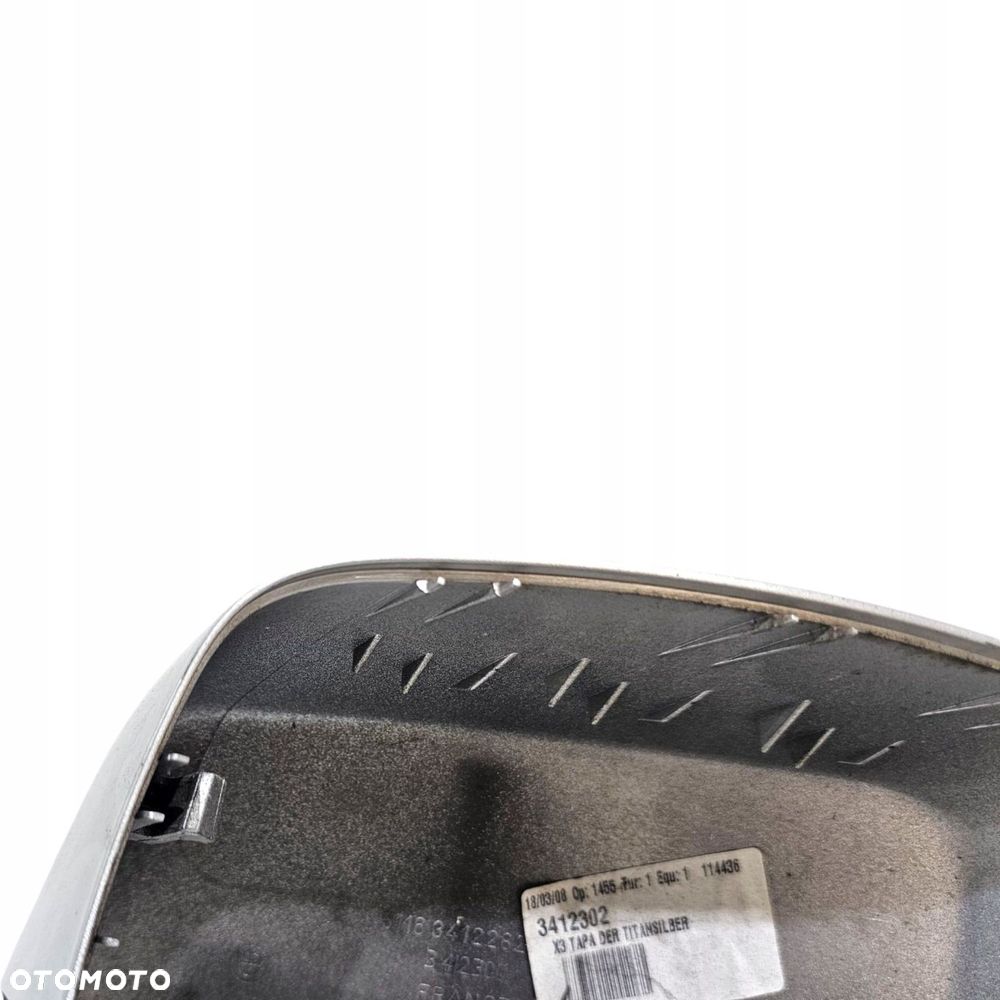 Bmw X3 E83 Osłona Obudowa Pokrywa Lusterka Prawa Titansilber 354 3412282 - 9