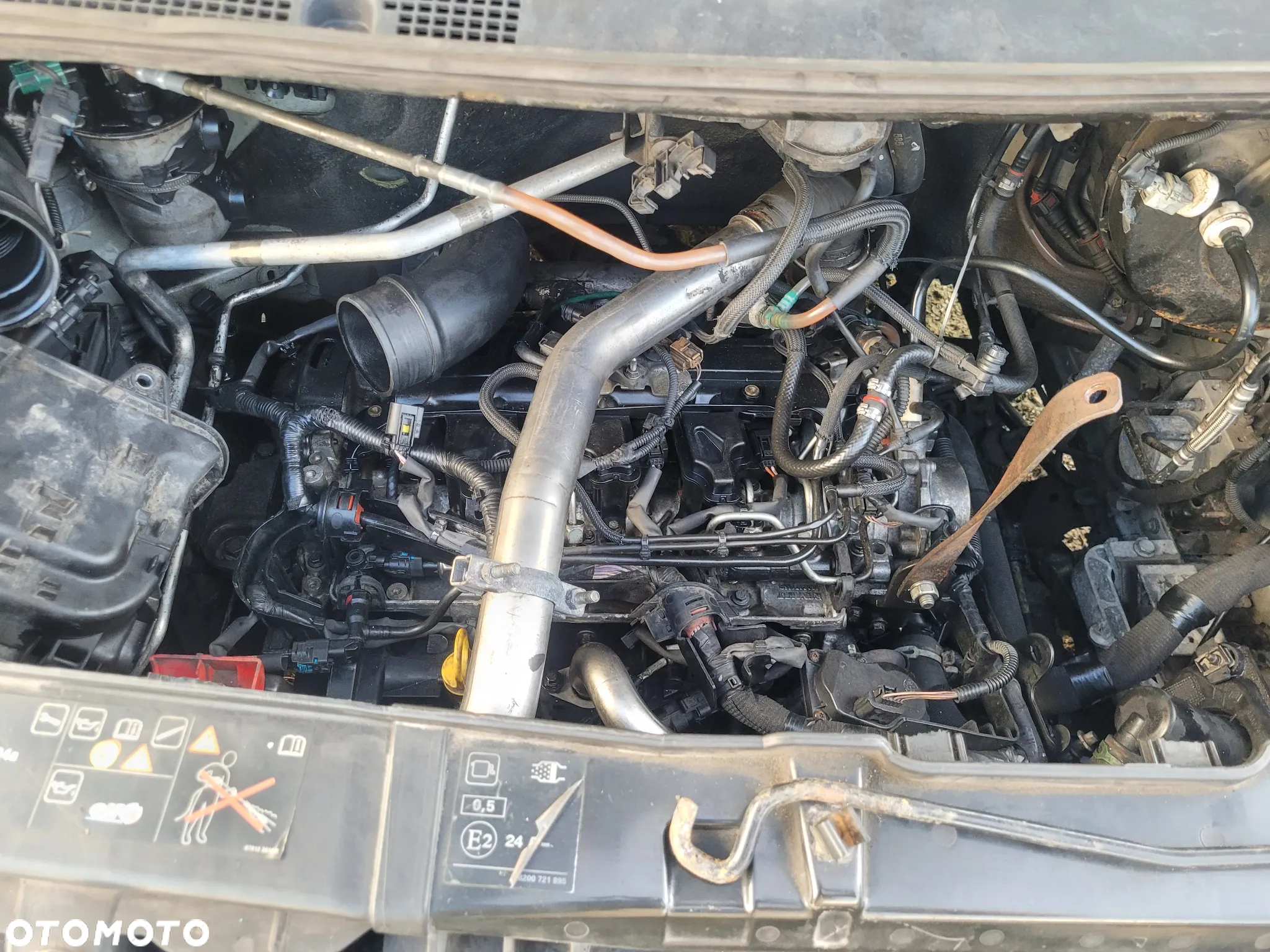 RENAULT MASTER III LIFT 2.3 DCI M9T702 708 silnik skrzynia napęd sanki belka wahacz wahacze zacisk zaciski zwrotnica - 2