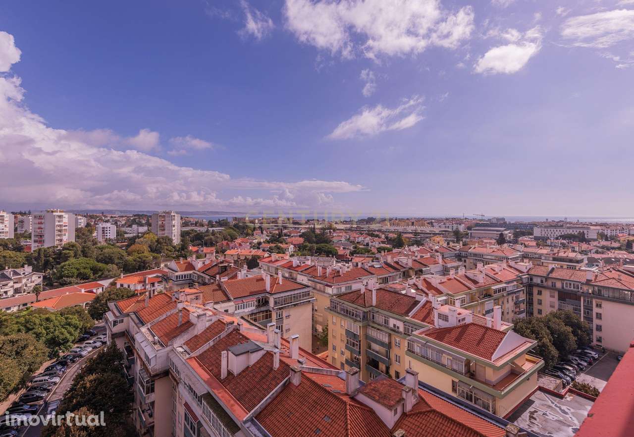 T3 amplo e luminoso com vista extraordinária de mar, com um lugar de e - Grande imagem: 3/31