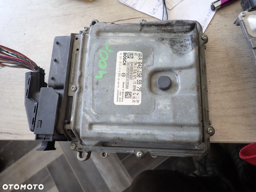 MERCEDES KOMPUTER STEROWNIK SILNIKA A6421505979 0281012414 - 1