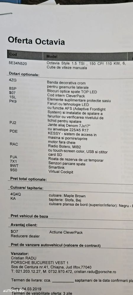 Skoda Octavia 1.5 TSI Style - 15