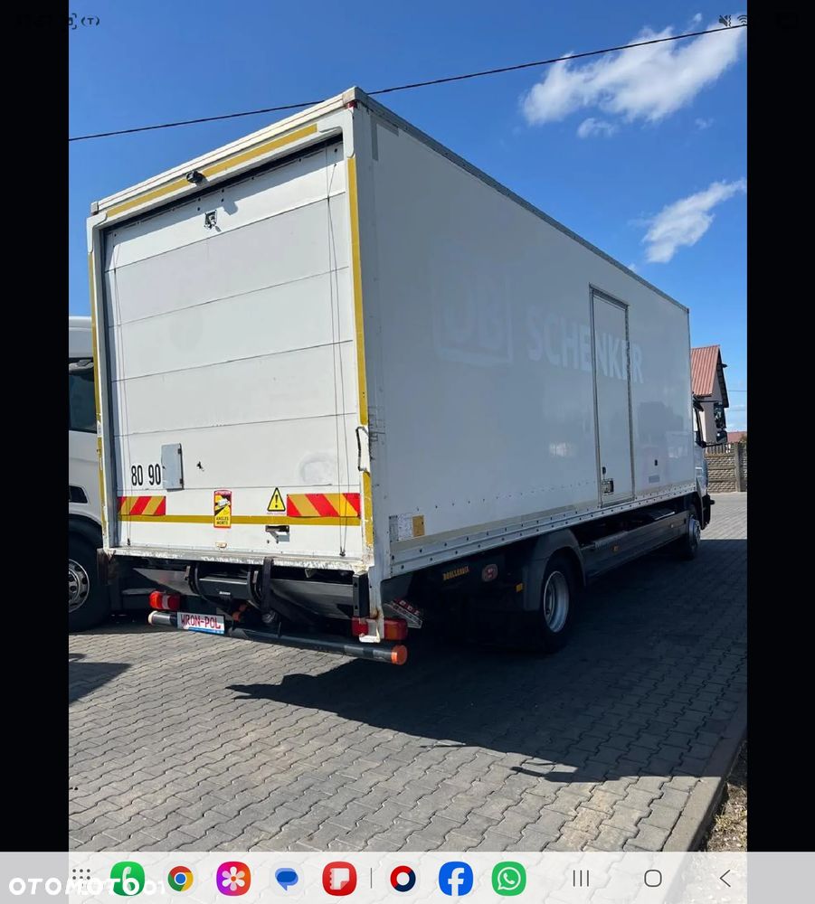 Mercedes-Benz Atego 1218 kontener winda mały Przebieg sprowadzony wron-pol - 2
