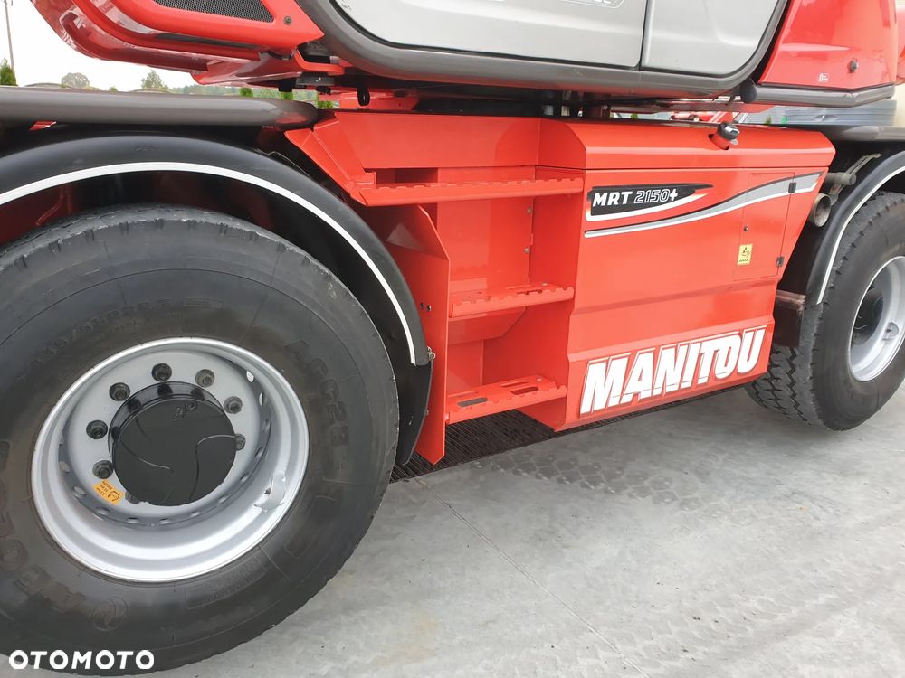 Manitou MRT ROTO 2150+Privilege KOSZ/PILOT/WIDŁY SPROWADZONA SUPER STAN - 18