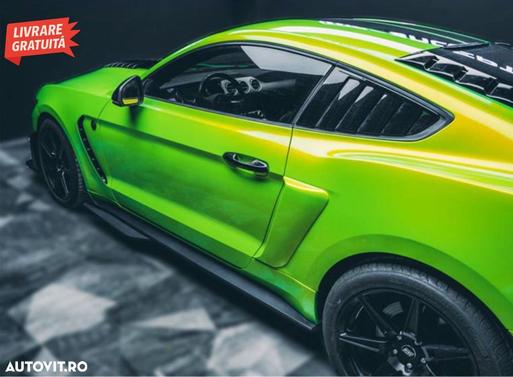 Add-On Extensii Praguri Laterale FORD Mustang Sixth Generation (2015-2020) GT 500 - livrare gratuita - 12