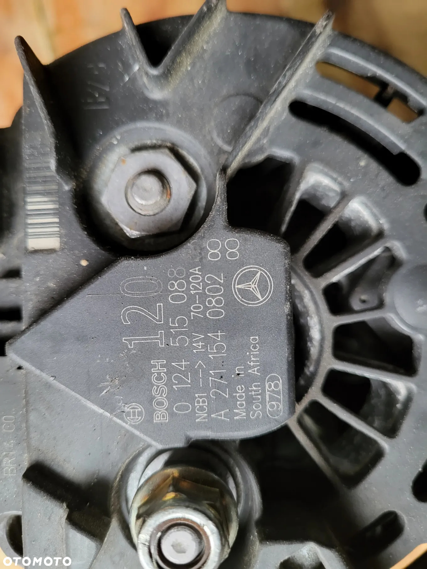 A2711540802 Alternator Mercedes OE 271 0124515088 - 4