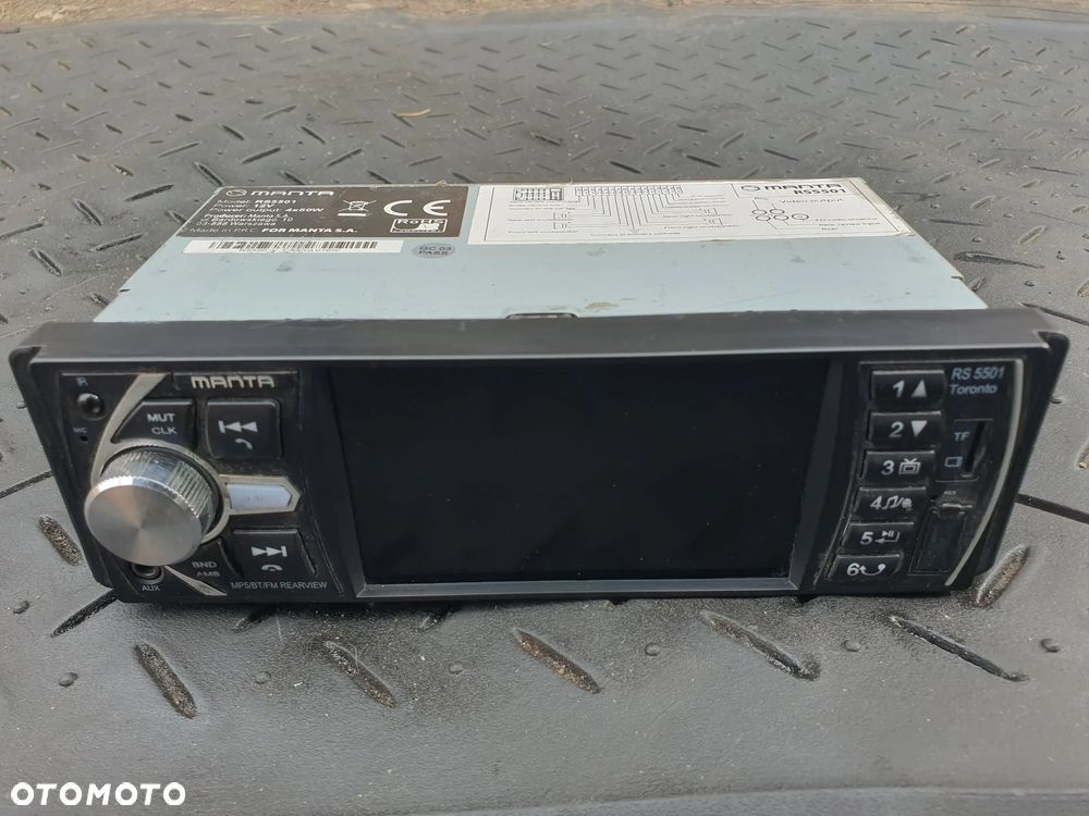 Manta Radio samochodowe RS5501 MANTA - 1